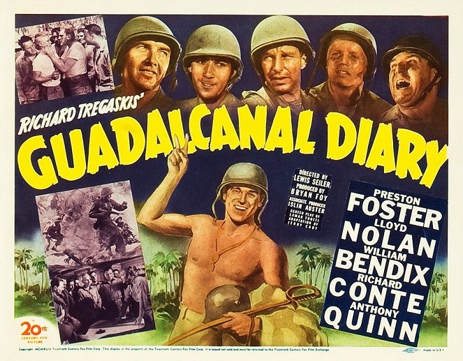Guadalcanal - Affiches