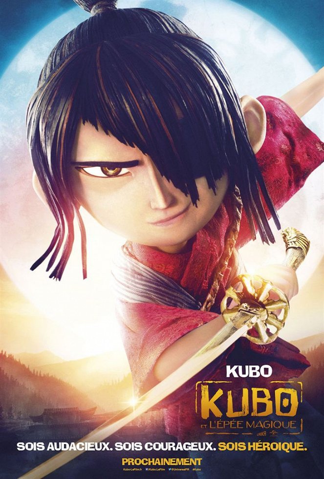 Kubo et l'armure magique - Affiches