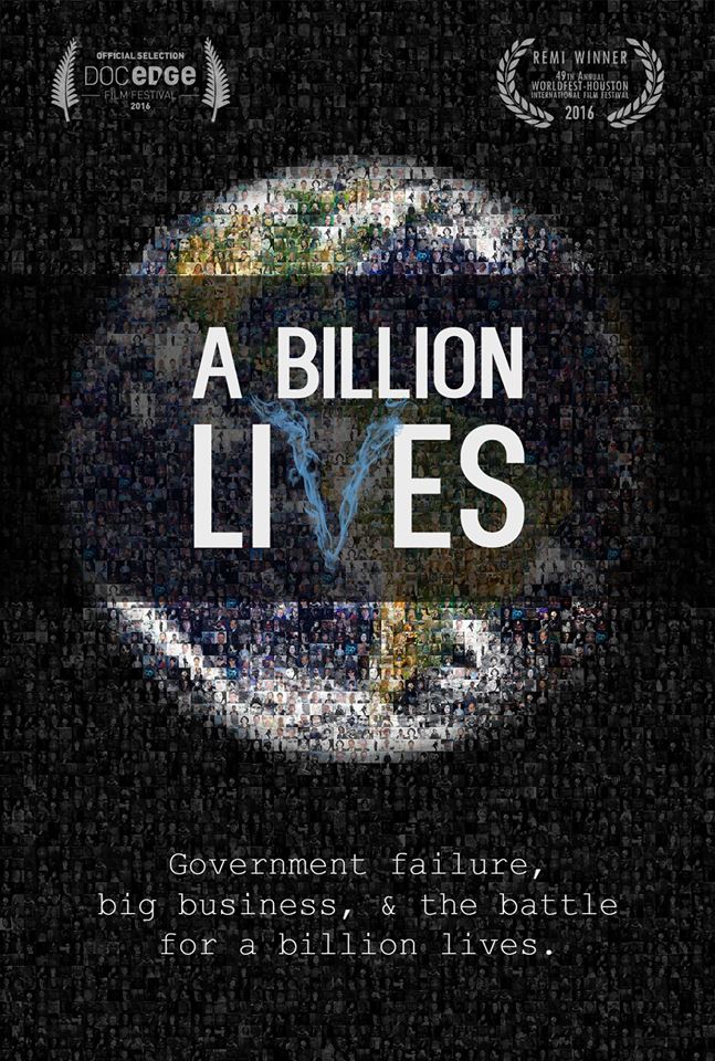 A Billion Lives - Cartazes