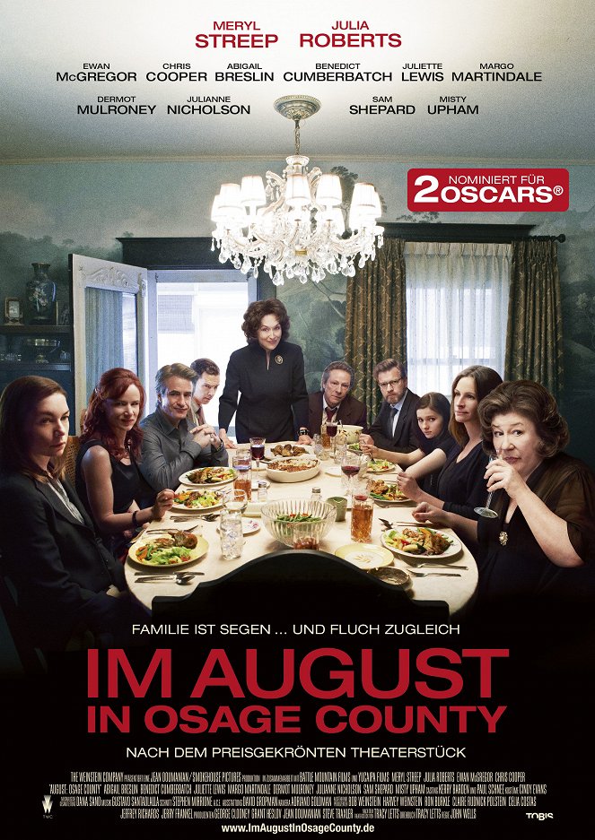 Im August in Osage County - Plakate