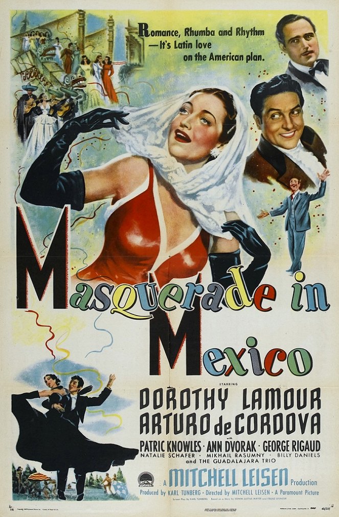 Masquerade in Mexico - Affiches