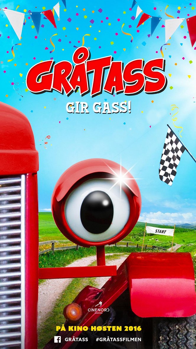 Gråtass gir gass - Posters