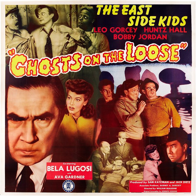 Ghosts on the Loose - Posters