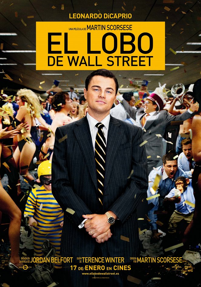 El lobo de Wall Street - Carteles