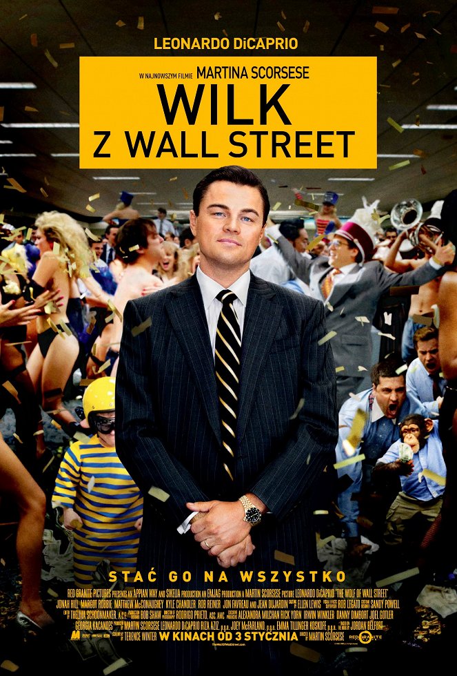 Wilk z Wall Street - Plakaty
