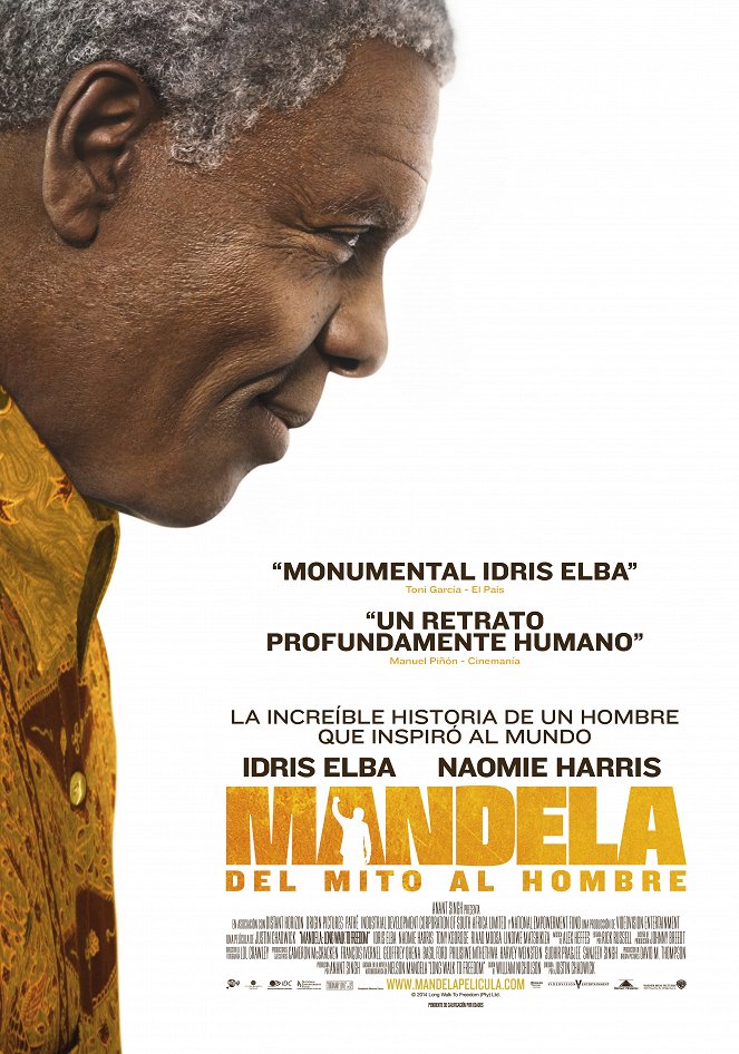 Mandela: Del mito al hombre - Carteles