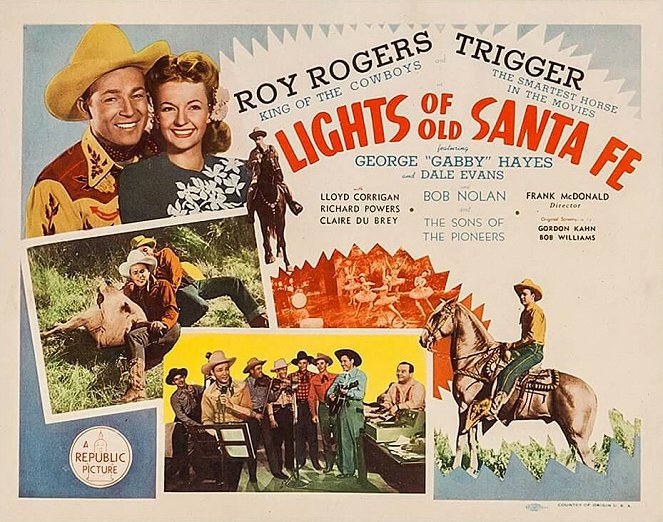 Lights of Old Santa Fe - Posters