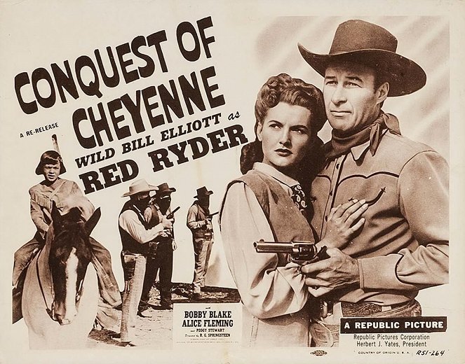 Conquest of Cheyenne - Plakáty