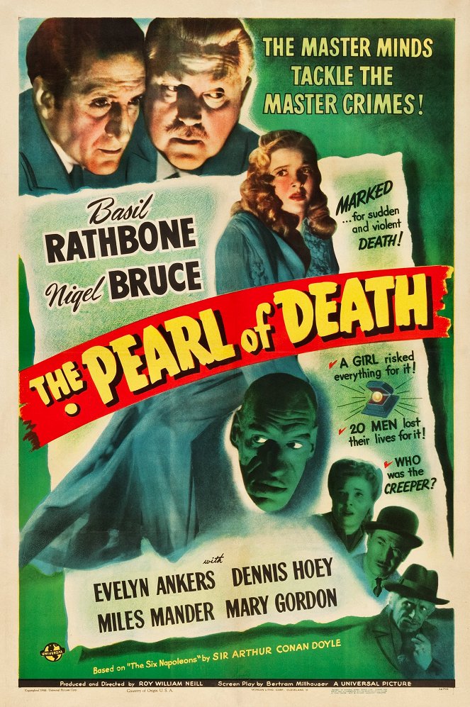 The Pearl of Death - Plagáty