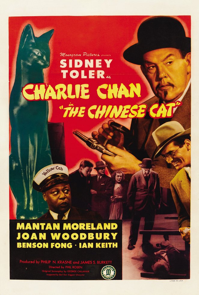 Charlie Chan in The Chinese Cat - Cartazes