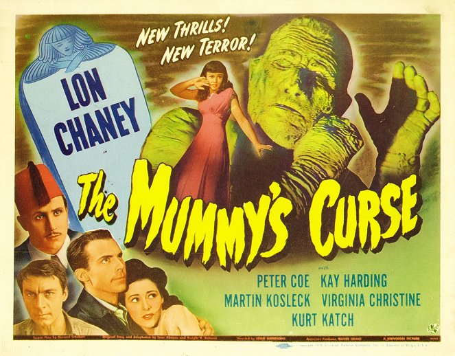 The Mummy's Curse - Plakaty