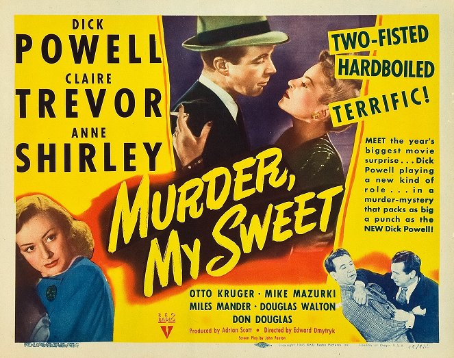 Murder, My Sweet - Posters