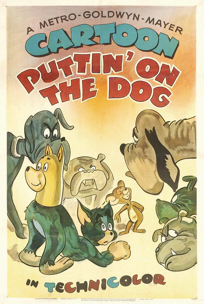 Tom i Jerry - Puttin' on the Dog - Plakaty