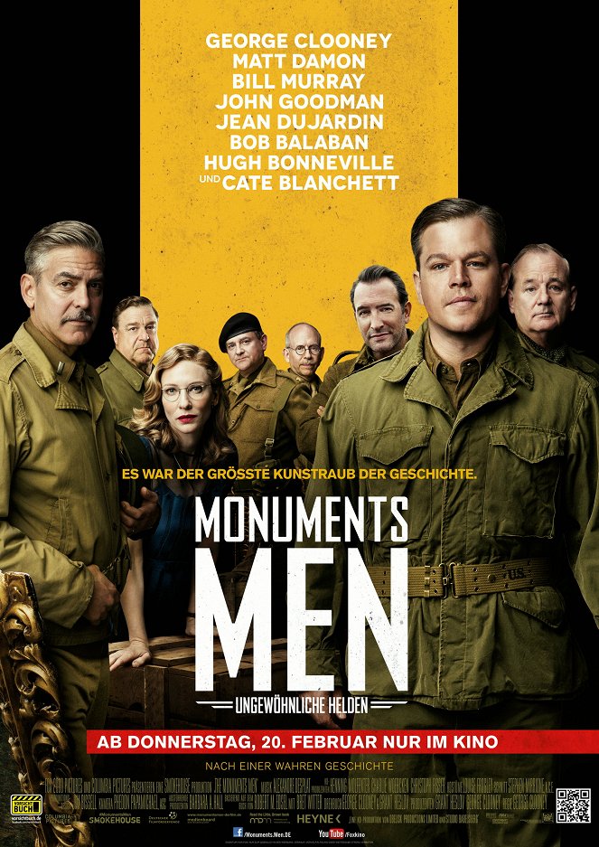 Monuments Men - Posters