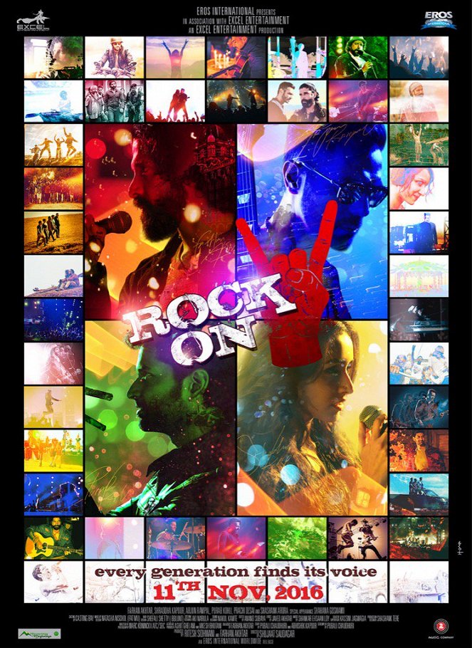 Rock On 2 - Posters