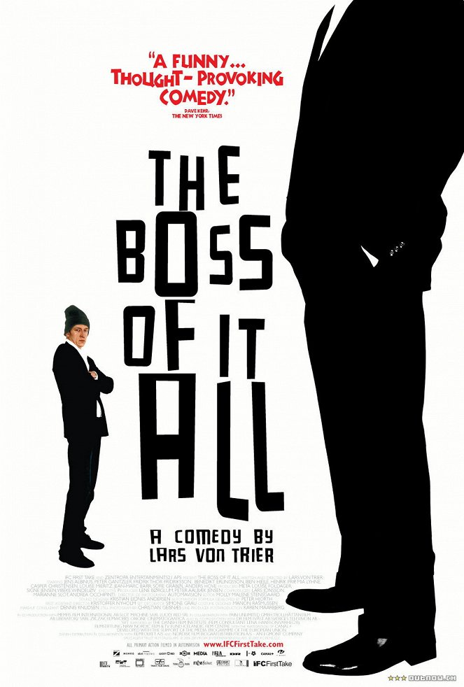 The Boss of It All - Posters
