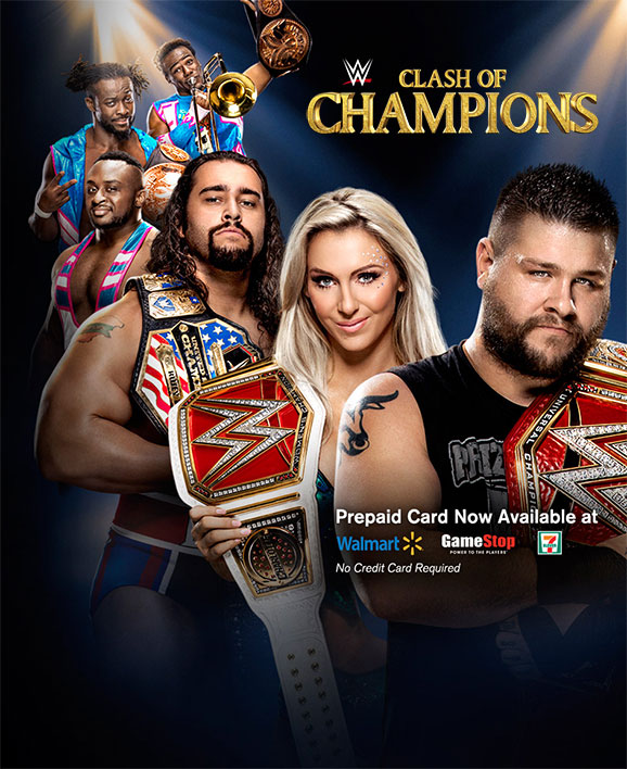 WWE Clash of Champions - Julisteet