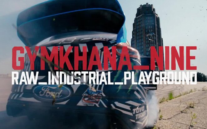 Gymkhana Nine: Raw Industrial Playground - Cartazes