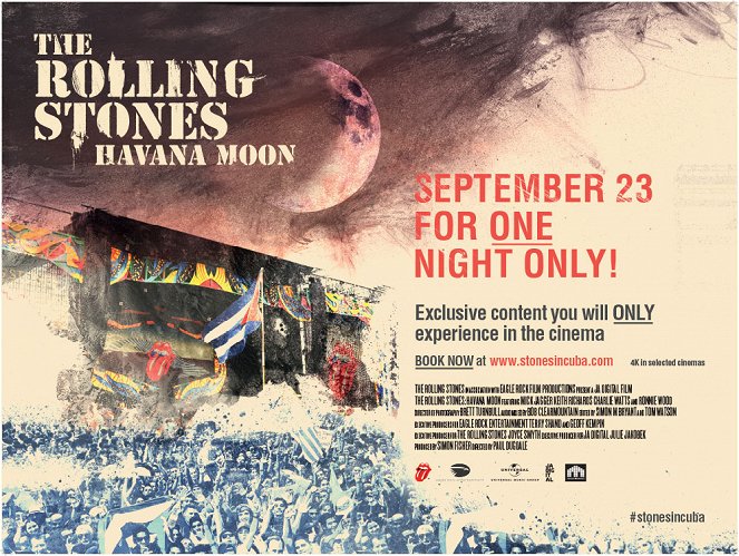 The Rolling Stones Havana Moon - Plakaty