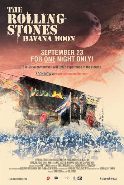 The Rolling Stones in Cuba - Havana Moon - Affiches