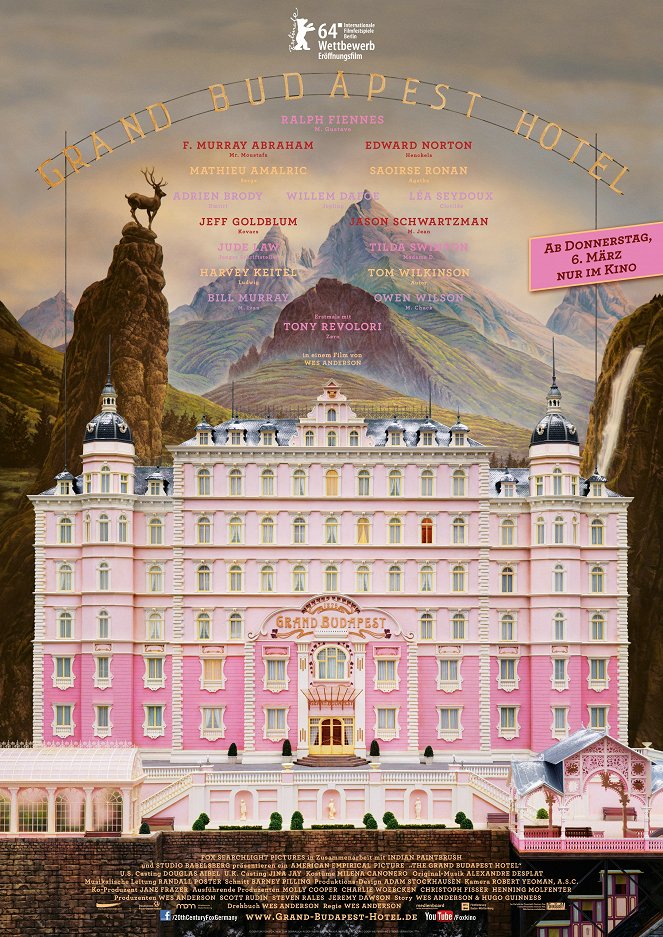 A Grand Budapest Hotel - Plakátok
