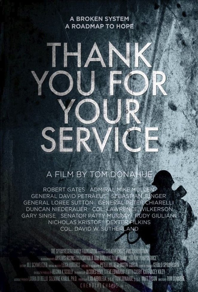 Thank You for Your Service - Carteles