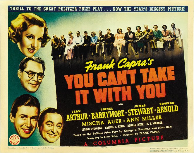 You Can't Take It with You - Posters