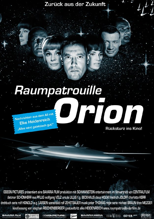Raumpatrouille Orion - Rücksturz ins Kino - Cartazes