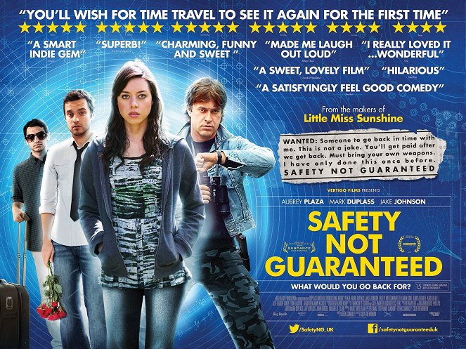 Safety Not Guaranteed - Posters