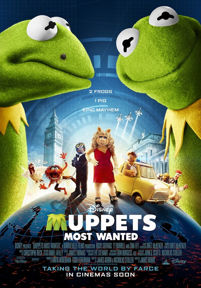 Muppets Most Wanted - Julisteet