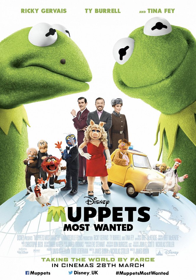 Muppets Most Wanted - Julisteet