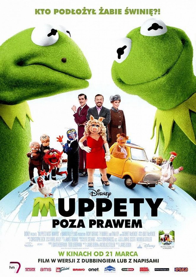 Muppety: Poza prawem - Plakaty