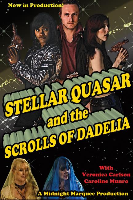 Stellar Quasar and the Scrolls of Dadelia - Plakate