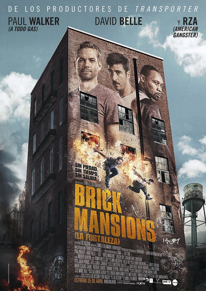 Brick Mansions (La fortaleza) - Carteles