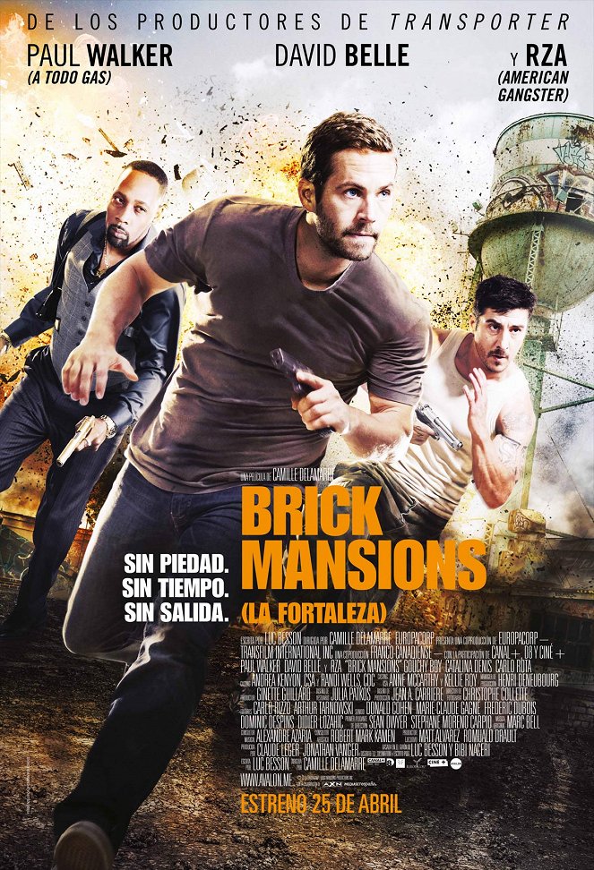 Brick Mansions (La fortaleza) - Carteles