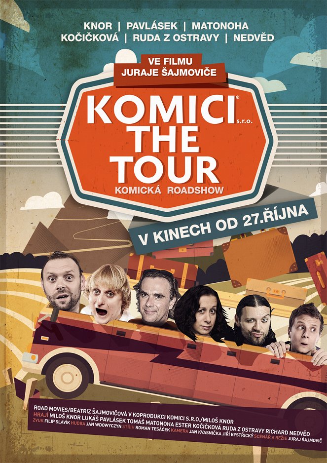 Komici s.r.o. The Tour - Plakáty