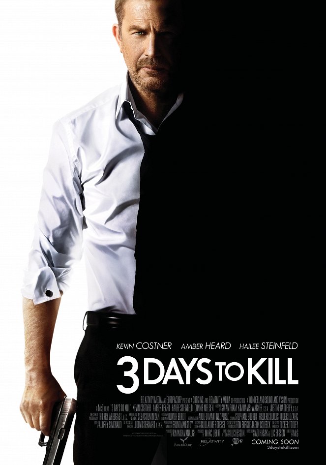 3 Days to Kill - Plakate
