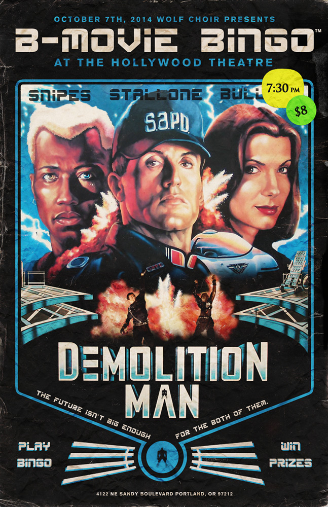 Demolition Man - Carteles