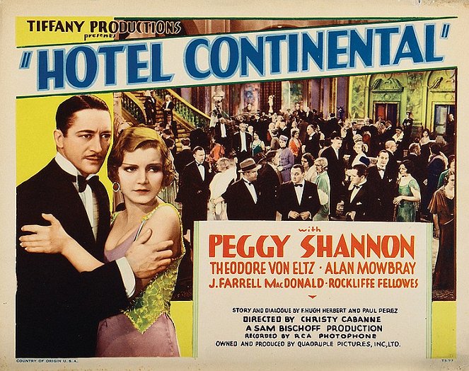 Hotel Continental - Affiches