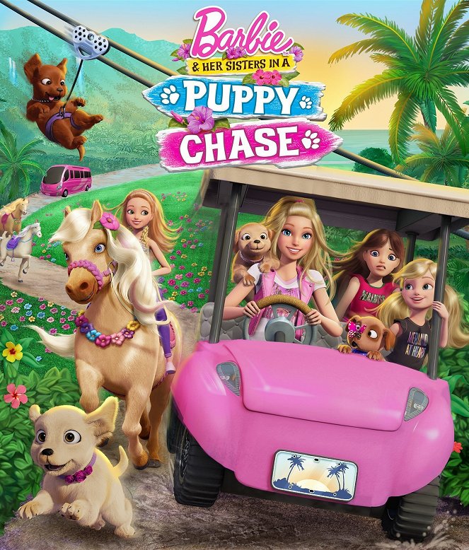 Barbie & Her Sisters in a Puppy Chase - Carteles