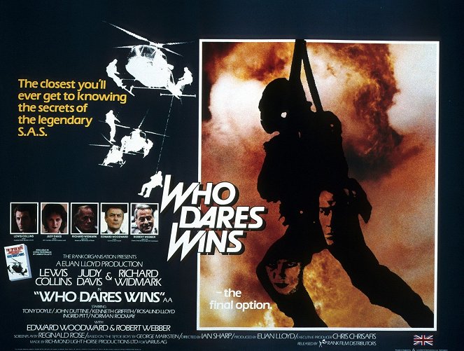 Who Dares Wins - Affiches