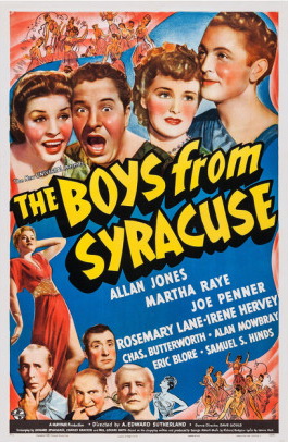 The Boys from Syracuse - Plakate