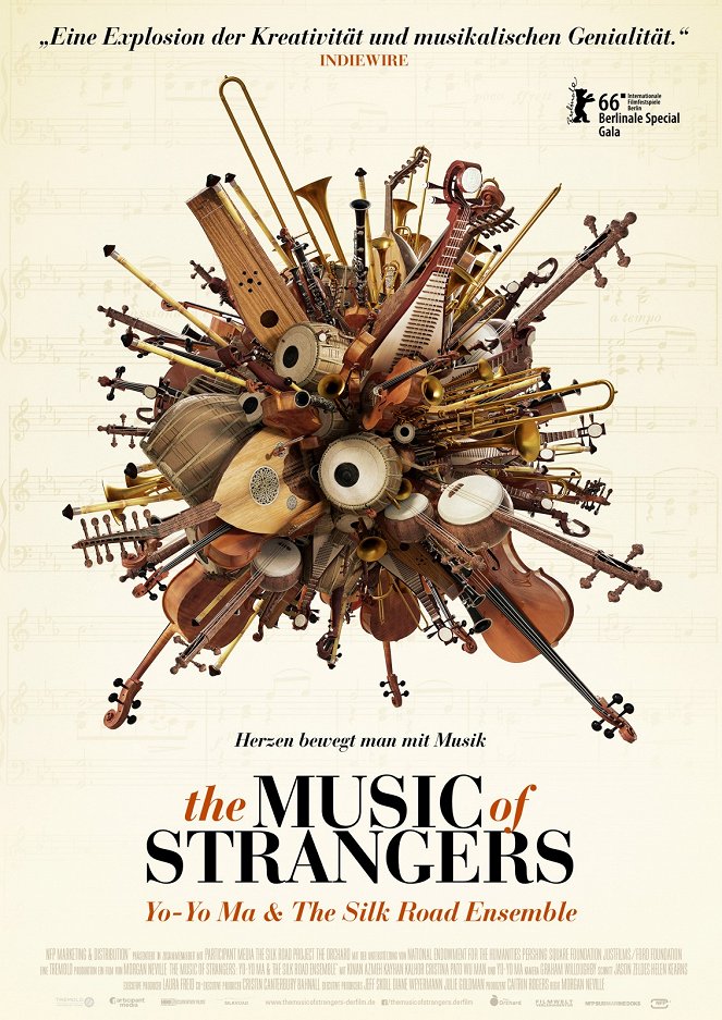The Music of Strangers: Yo Yo Ma & the Silkroad Ensemble - Plakate