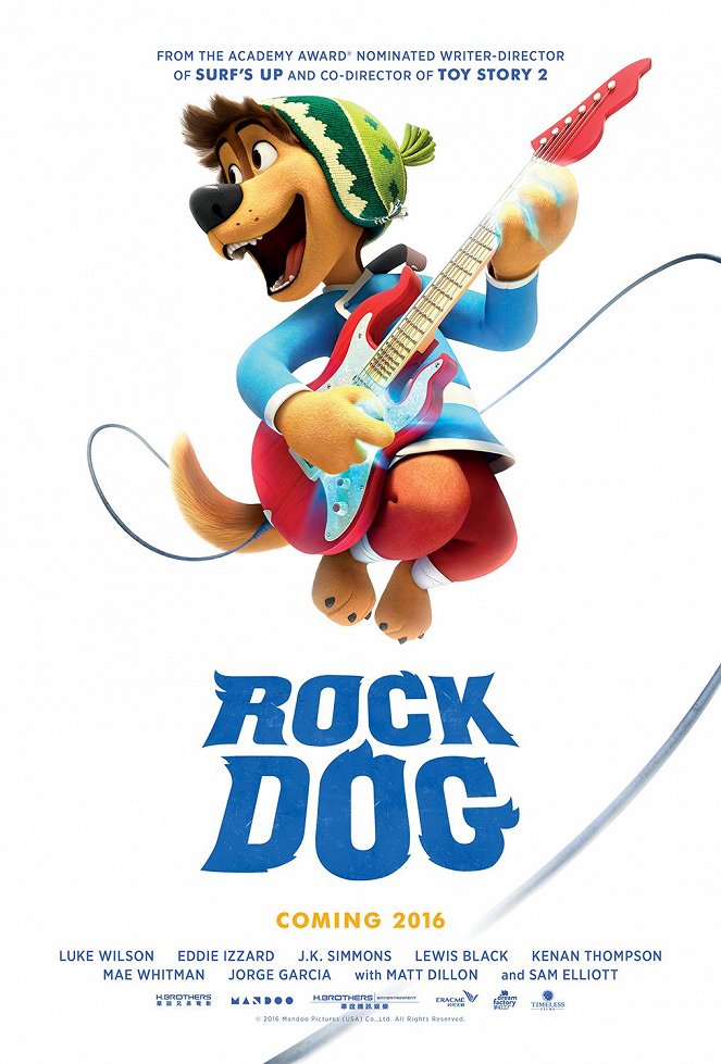 Rock Dog. Pies ma głos! - Plakaty