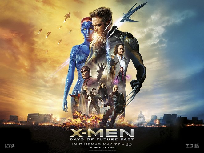 X-Men: Dias de um Futuro Esquecido - Cartazes