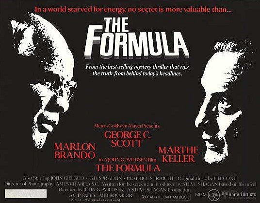 The Formula - Posters