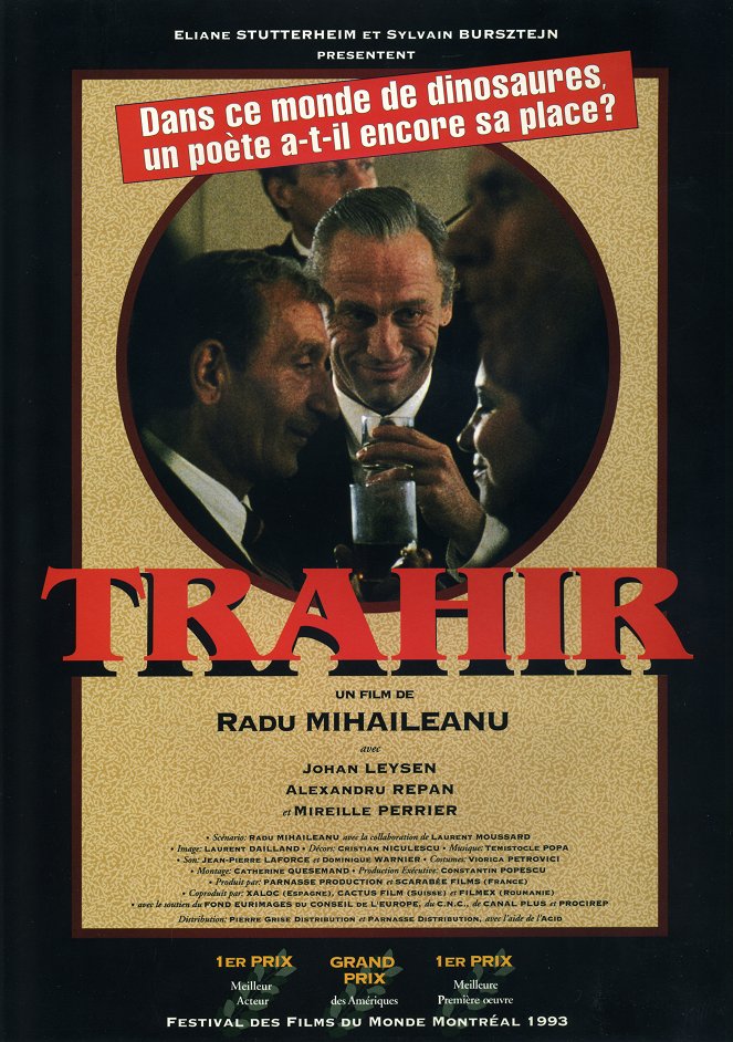 Trahir - Plakátok