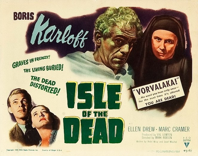 Isle of the Dead - Plakate