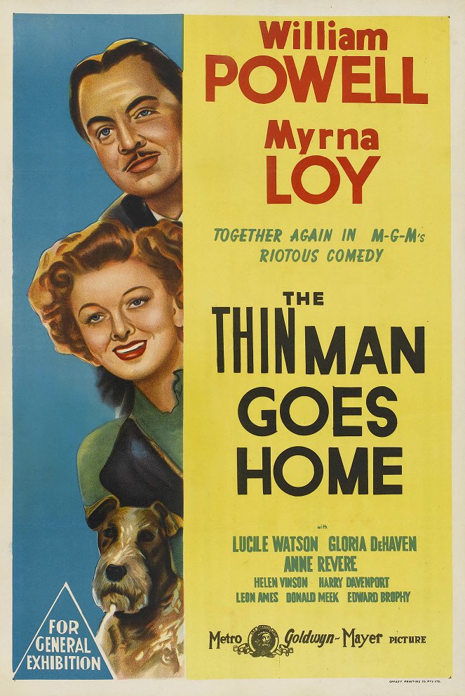 The Thin Man Goes Home - Posters