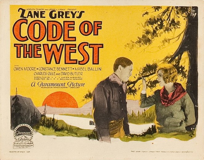 Code of the West - Plakáty